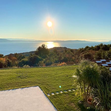 Luxury Panorama Vila With Amazing Seaview In Gondolici 7 Km From Rabac Labin (Istria) Exterior foto