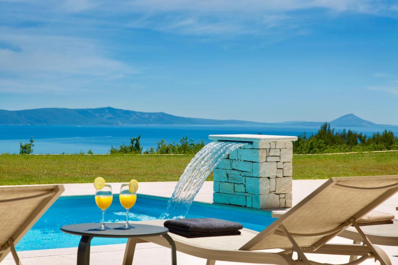 Luxury Panorama Vila With Amazing Seaview In Gondolici 7 Km From Rabac Labin (Istria) Exterior foto