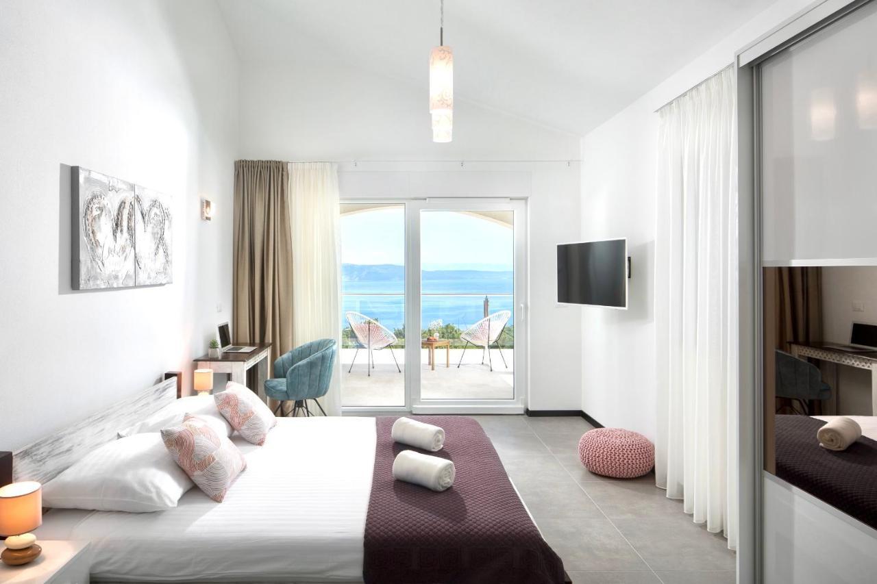 Luxury Panorama Vila With Amazing Seaview In Gondolici 7 Km From Rabac Labin (Istria) Exterior foto