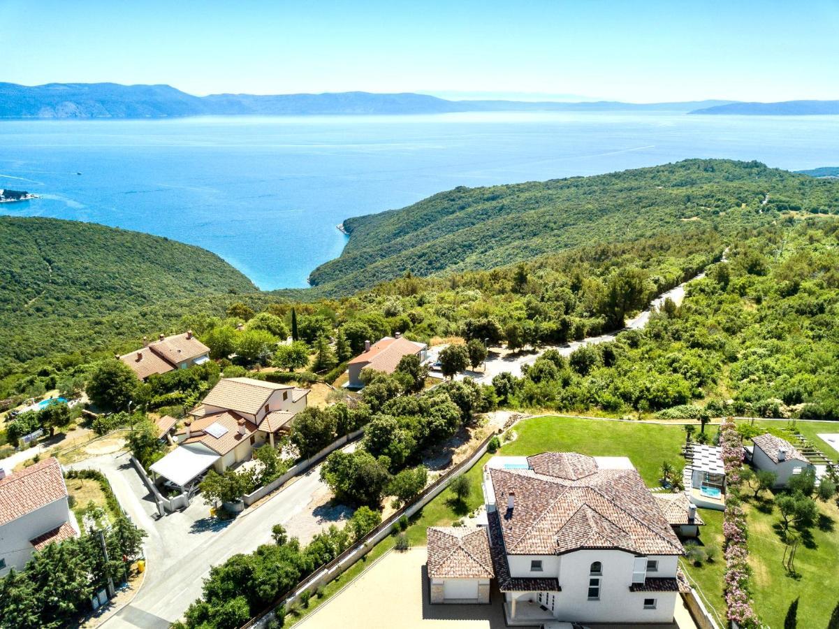 Luxury Panorama Vila With Amazing Seaview In Gondolici 7 Km From Rabac Labin (Istria) Exterior foto