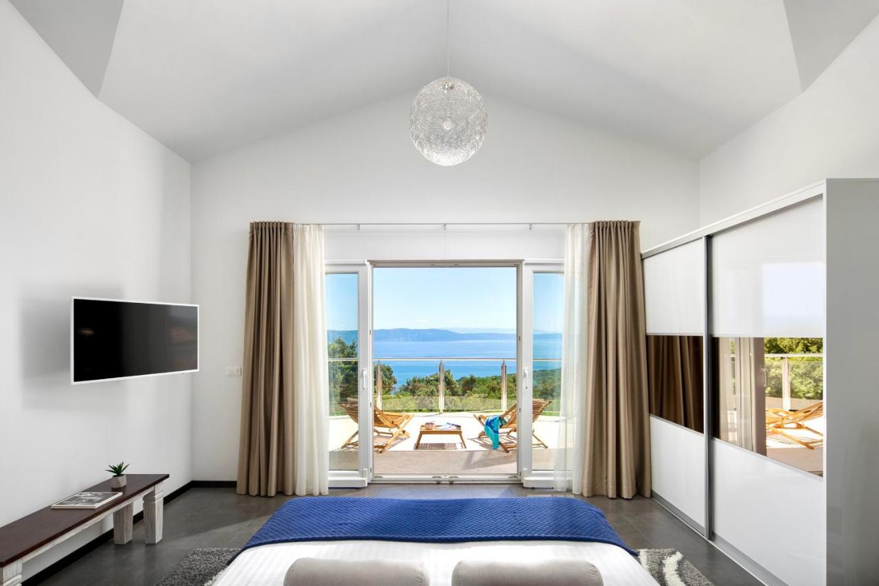 Luxury Panorama Vila With Amazing Seaview In Gondolici 7 Km From Rabac Labin (Istria) Exterior foto