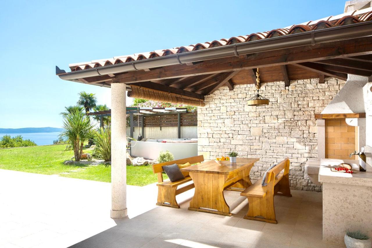 Luxury Panorama Vila With Amazing Seaview In Gondolici 7 Km From Rabac Labin (Istria) Exterior foto